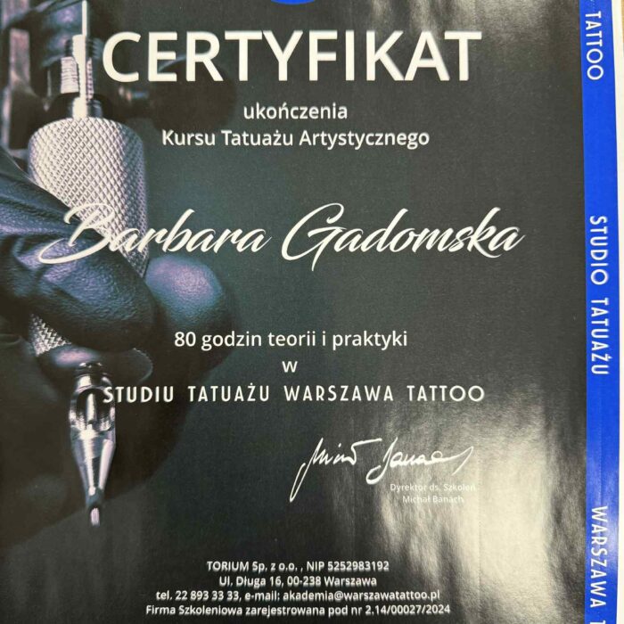 Studio tatuażu przasnysz